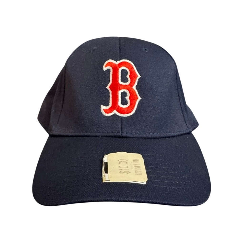 Fan Favorite Boston Red Sox MLB Baseball Cap Navy Blue Adjustable Hat One Size